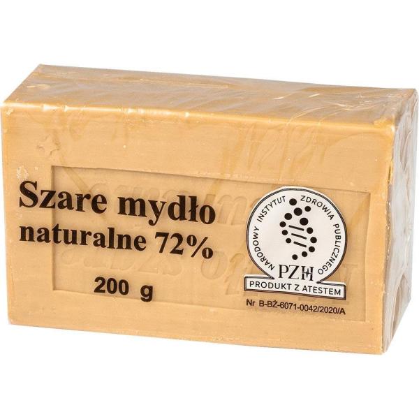 Szare mydło naturalne do prania i mycia 200g