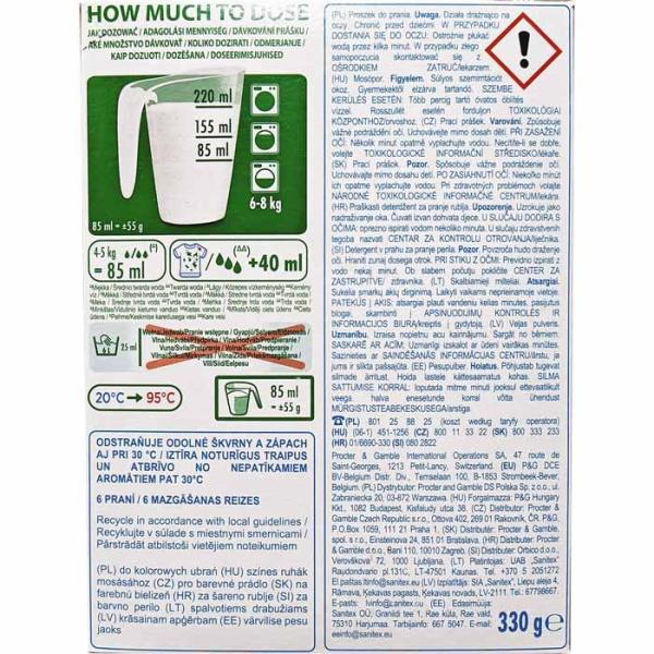 Ariel Fast Dissolving proszek do prania 330g Alpine Color