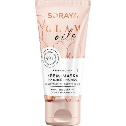 Soraya Glam Oils regenerujący krem-maska do twarzy 50ml
