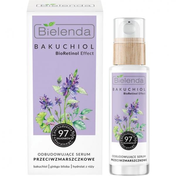 Bielenda Bakuchiol BioRetinol Effect serum przeciwzmarszczkowe 30ml odbudowujące