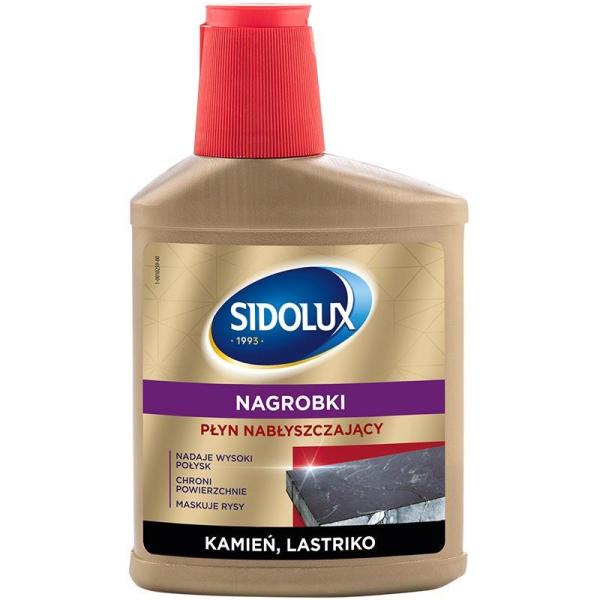 Sidolux nagrobki płyn 250ml do nabłyszczania nagrobków