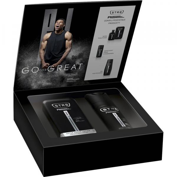 STR8 zestaw Rise woda po goleniu 50ml + dezodorant 150ml