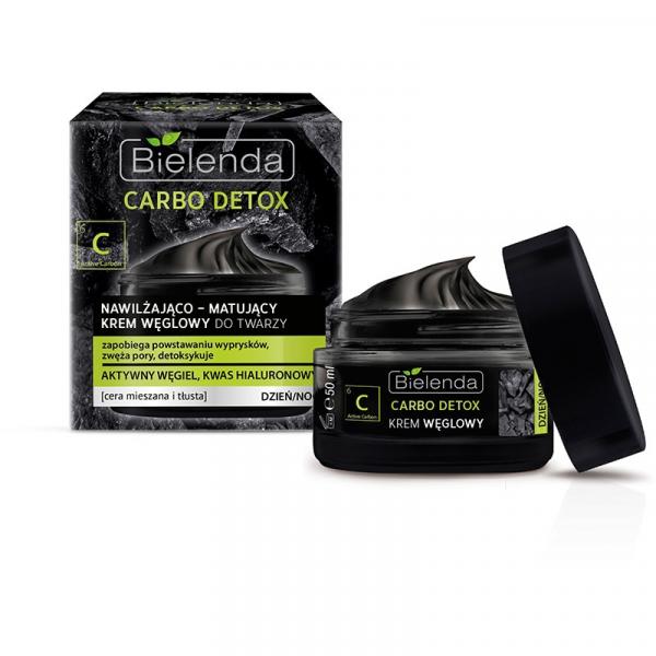 Bielenda Carbo Detox krem węglowy do twarzy 50ml