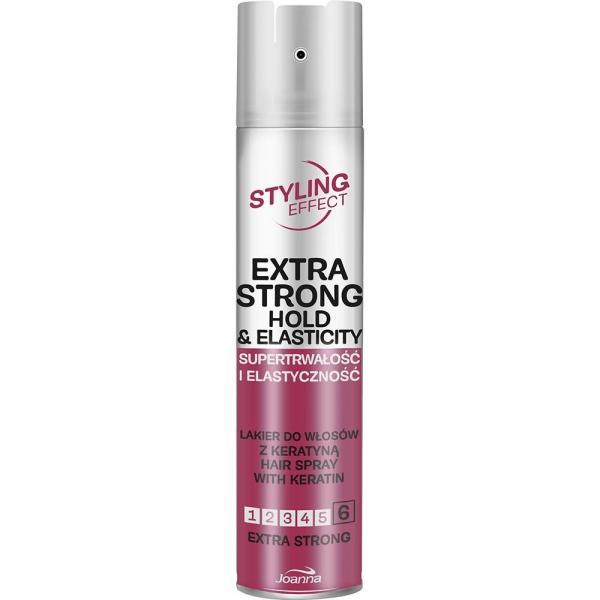 Joanna Styling lakier 250ml Ekstra mocny z keratyną
