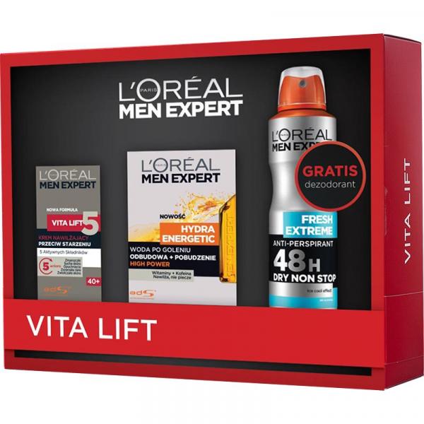 Loreal Men Vita Lift Zestaw kosmetyków dla mężczyzn
