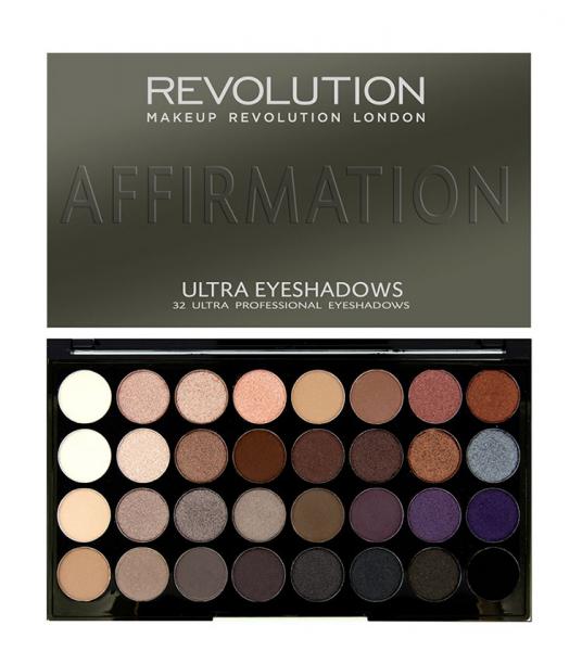 Revolution zestaw 32 cieni do powiek Affirmation