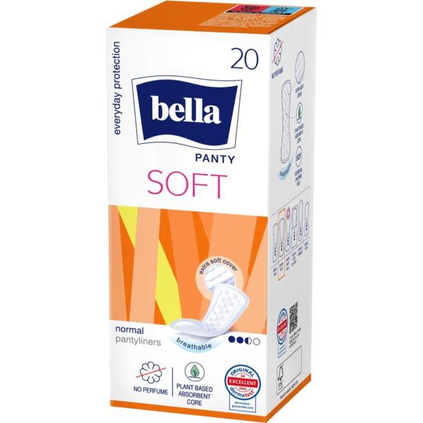 Bella Panty Soft 20 sztuk wkładki higieniczne