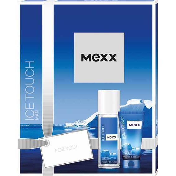 Mexx zestaw MEN Ice Touch DNS 75ml + żel pod prysznic 50ml