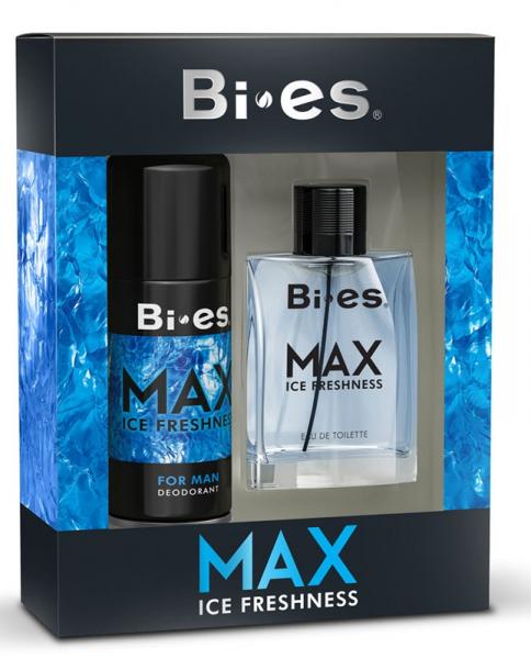 Bi-es zestaw MAX ice freshness woda + dezodorant