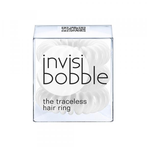 Invisibobble gumki do włosów białe 3szt