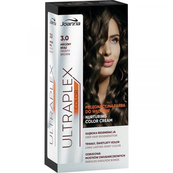 Joanna Ultraplex Color Farba 3,0 Mroźny Brąz