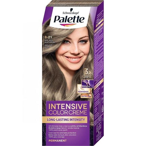 Palette farba 8-21 Popielaty Jasny Blond
