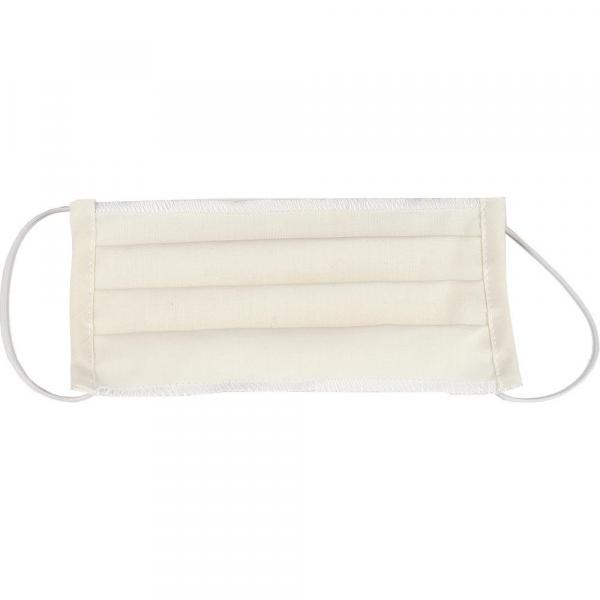 Maseczki ochronne 2-warstwowe 5 sztuk białe
