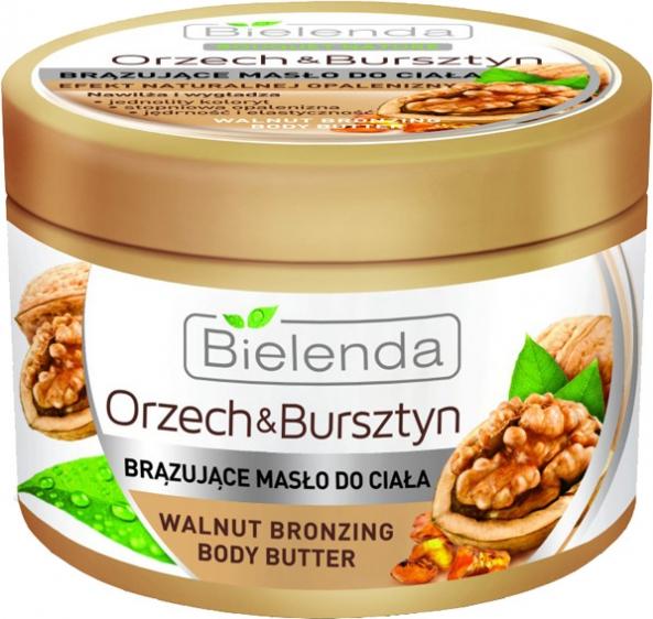 Bielenda Orzech i Bursztyn brązujące masło do ciała 200ml