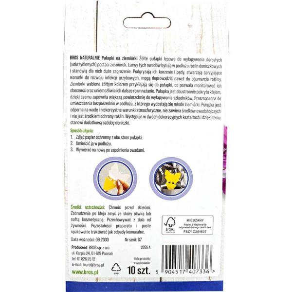 Bros Naturalnie pułapka na ziemiórki 10 sztuk