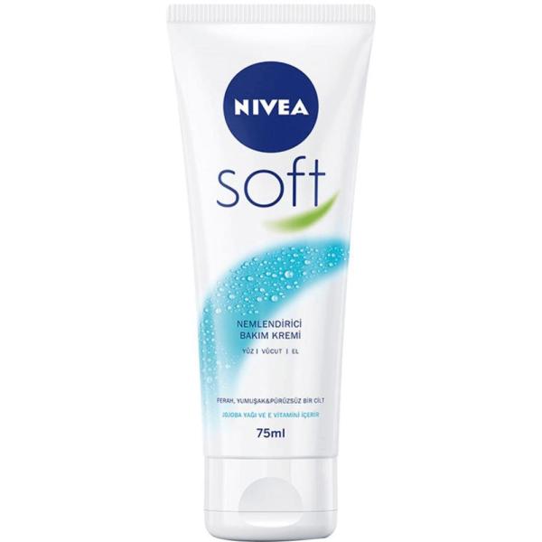 Nivea Soft krem intensywnie nawilżający 75ml tubka