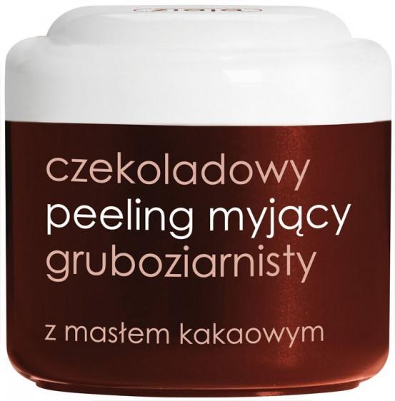Ziaja masło kakaowe czekoladowy peeling myjący gruboziarnisty 200ml