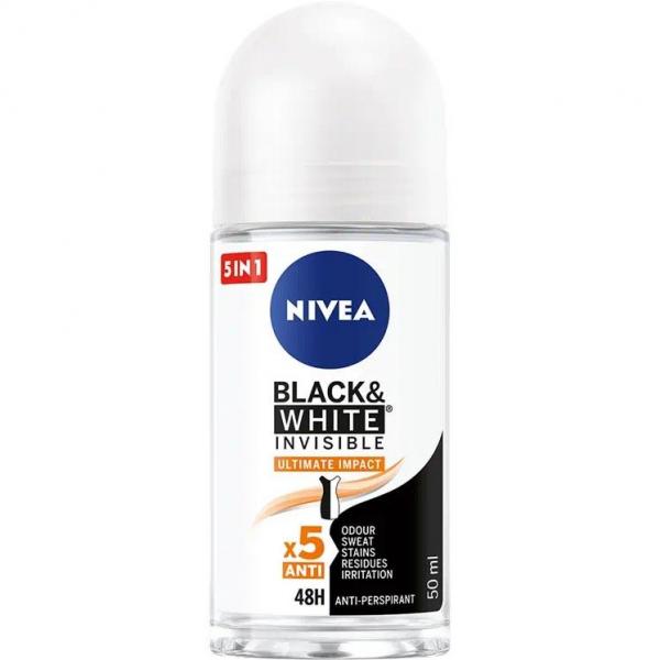 Nivea roll-on Black & White Invisible Ultimate Impact 50ml
