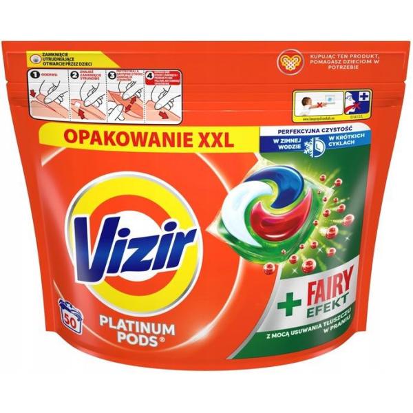 Vizir kapsułki piorące 50 sztuk do kolorów