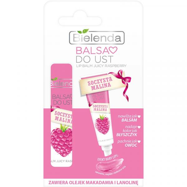 Bielenda balsam do ust soczysta malina 10g