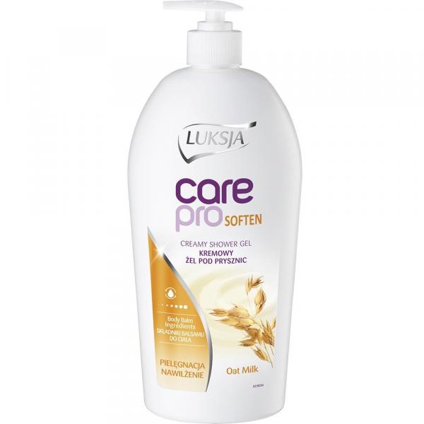 Luksja Care Pro Soften żel pod prysznic 750ml Mleczko owsiane (z pompką)