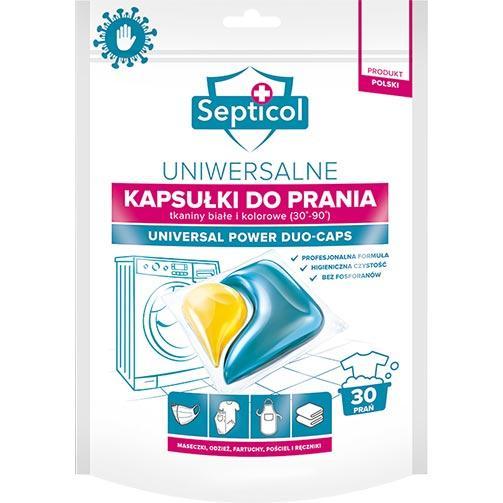 Septicol kapsułki piorące 30 sztuk uniwersalne
