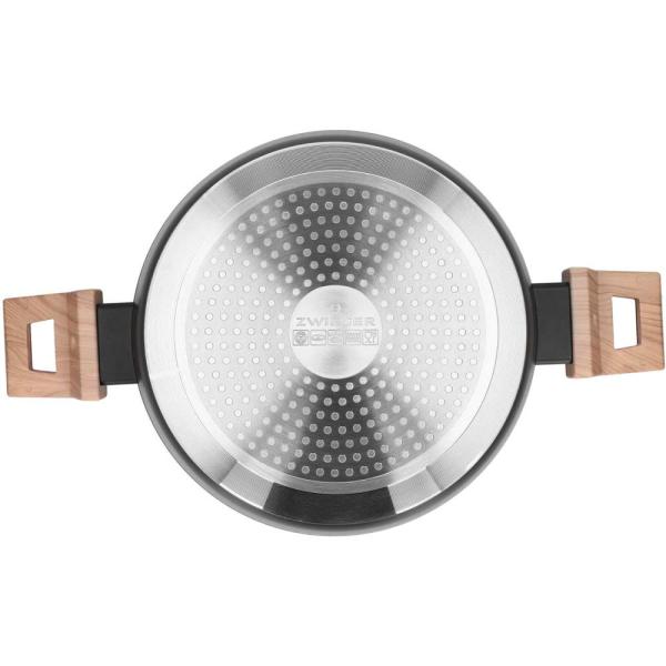 Zwieger Lavena garnek z pokrywką 28cm płaski