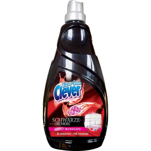 Clever Schwarze Orchidee płyn do płukania tkanin 2L
