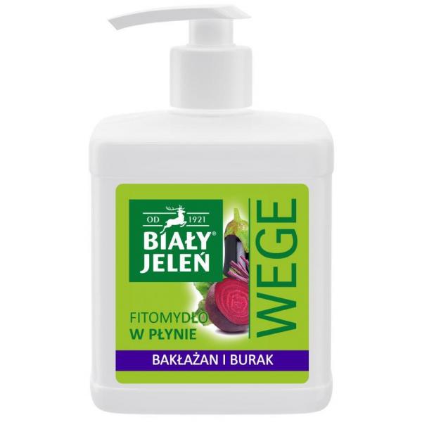 Biały Jeleń WEGE mydło w płynie 500ml Bakłażan i Burak
