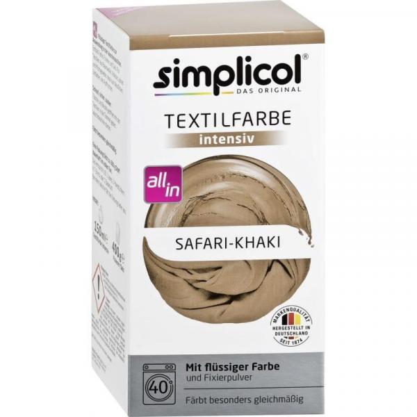 Simplicol intensywny barwnik do tkanin 550g Safari-Khaki
