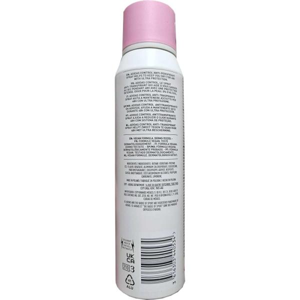Adidas dezodorant damski 150ml Control
