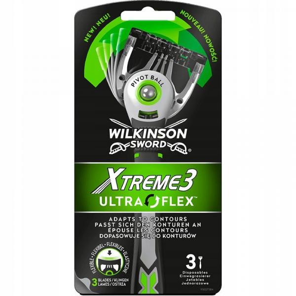 Wilkinson Xtreme 3 Ultra Flex golarki 3-ostrzowe 3 sztuki
