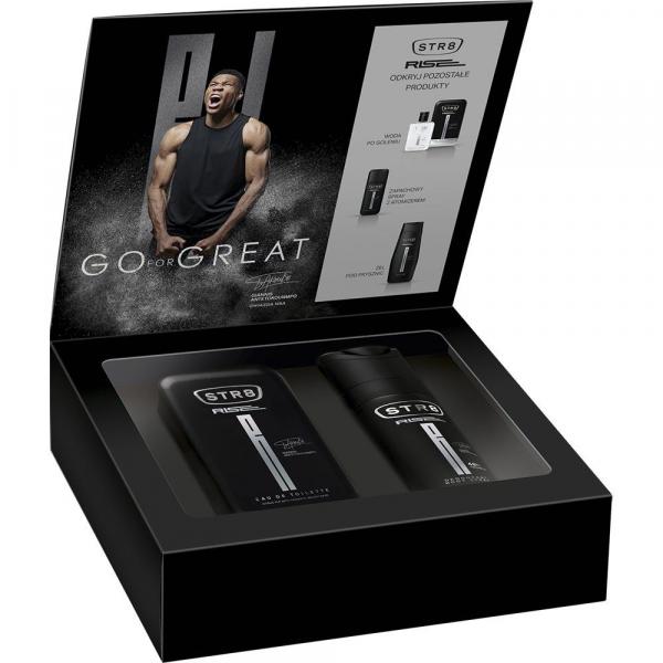 STR8 Zestaw Rise woda toaletowa 50ml + dezodorant 150ml