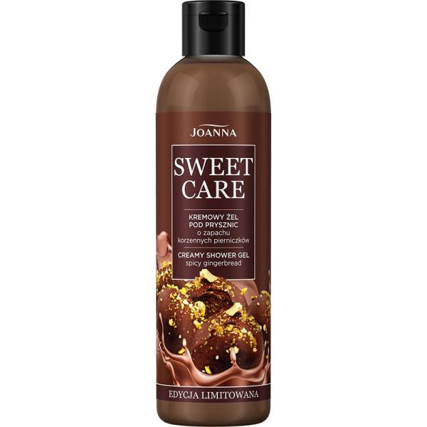 Joanna Sweet Care kremowy żel pod prysznic 240ml Korzenne Pierniczki 