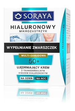 Soraya Hialuronowy Mikrozastrzyk 50+ krem na dzień i noc ujędrniający 50ml
