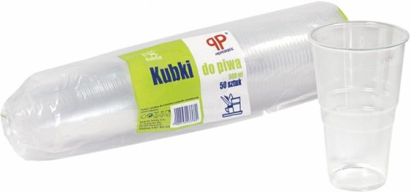 PP kubki do piwa 500ml 50szt