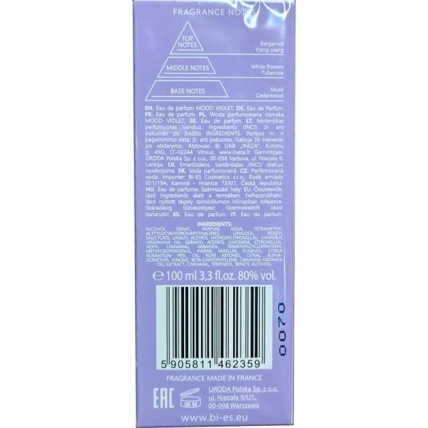 Bi-es woda perfumowana 100ml Color Mood Violet