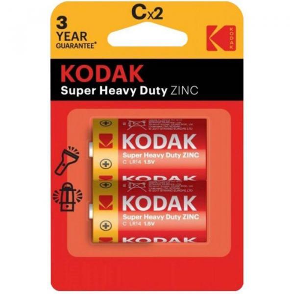 Kodak Super Heavy Duty bateria cynkowo-węglowa C R14P 2szt.
