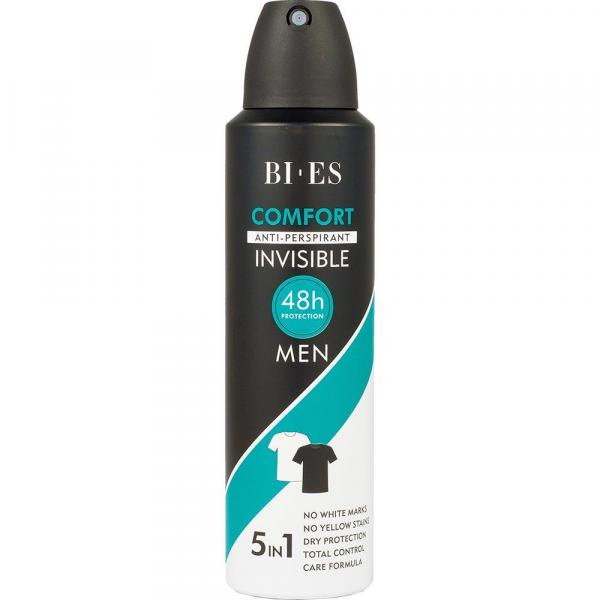 Bi-es dezodorant męski Invisible Comfort 150ml
