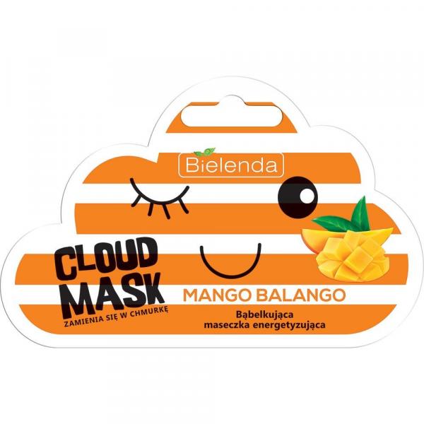Bielenda Cloud Mask bąbelkująca maseczka energetyzująca Mango Balango