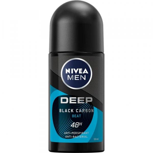 Nivea Men roll-on męski Deep Black Carbon Beat 50ml
