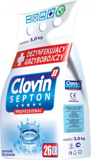 Clovin II Septon środek piorąco-dezynfekujący 3kg