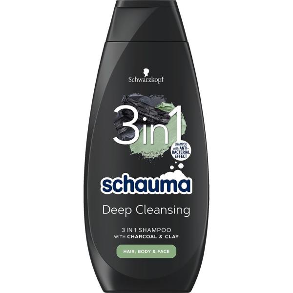 Schauma szampon 400ml MEN Charcoal
