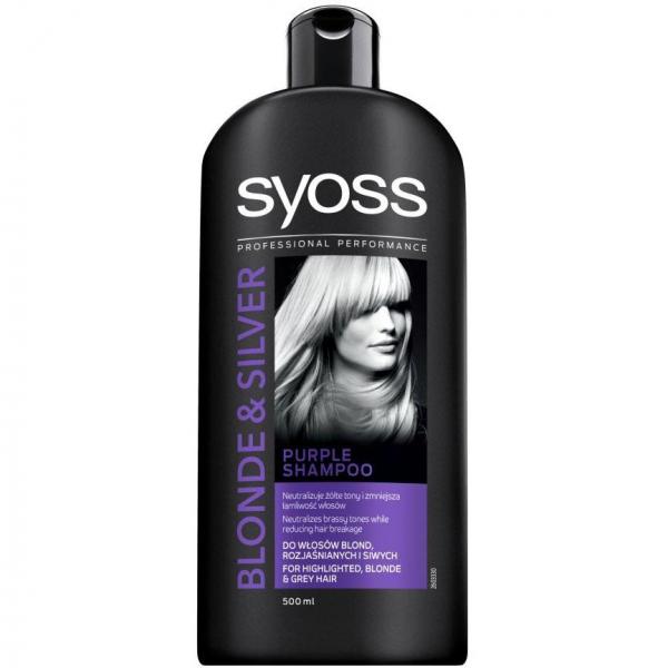 Syoss szampon Blonde & Silver 500ml
