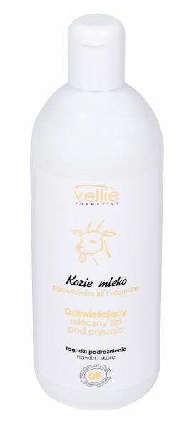 Vellie kozie mleko odświeżający żel pod prysznic 500ml