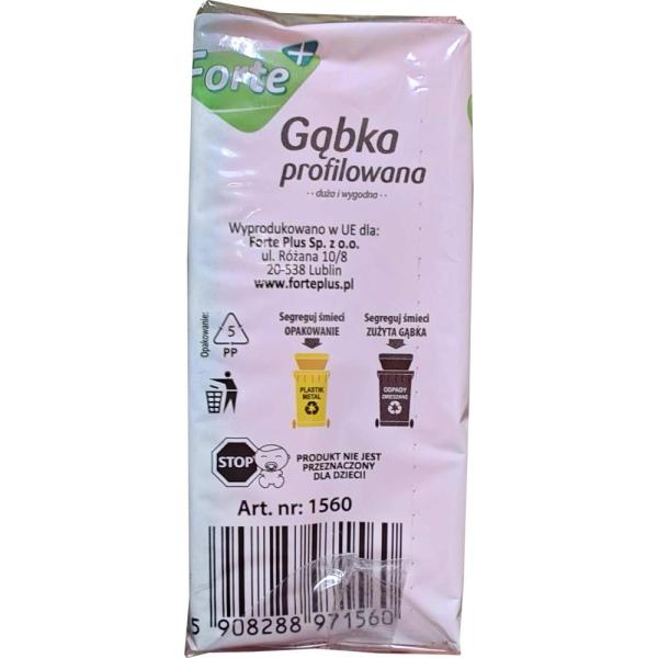 Forte+ gąbka profilowana