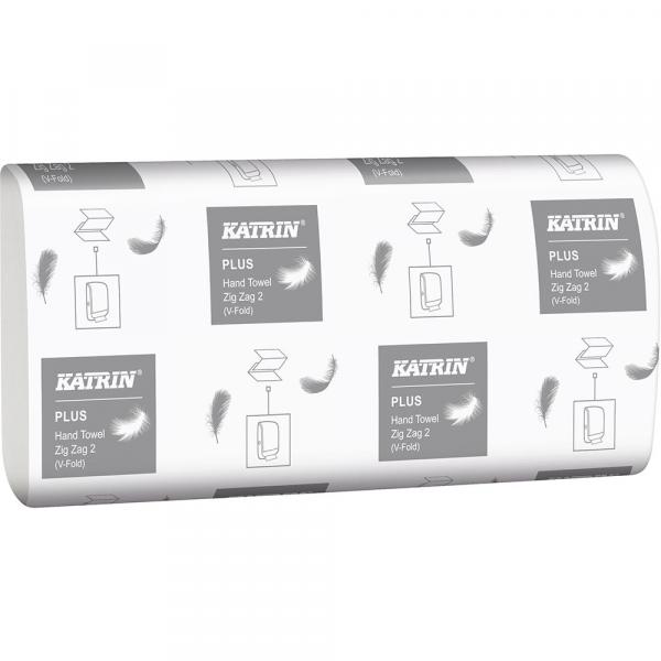 Katrin Plus 35311 ręcznik składany ZZ celuloza 2-warstwowy, 4000 listków