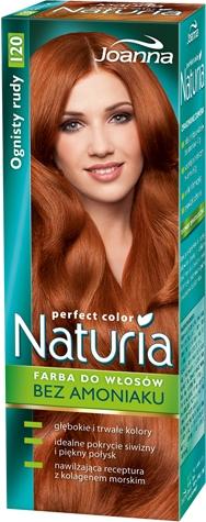 Joanna Naturia Perfect farba 120 ognisty rudy