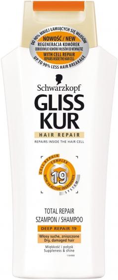 Gliss Kur szampon 250ml Total Repair