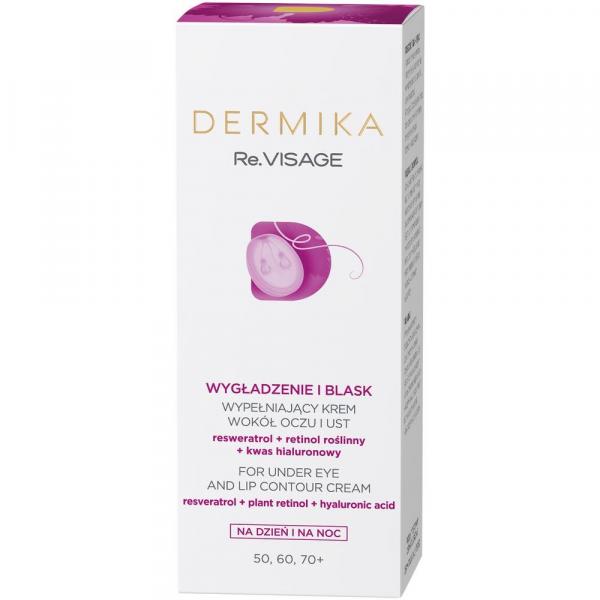Dermika Re. Visage krem wypełniający okolice oczu i ust 50,60, 70+ 10ml
